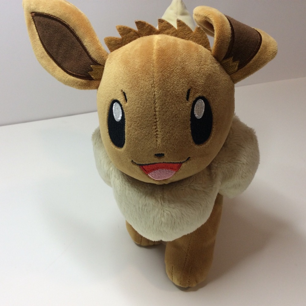 EEVEE Pokémon Soft Plush Toy 8" 2022 Nintendo Pokemon